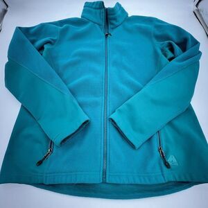 Nike ACG Makalu Women Fleece Full Zip Jacket Teal Size Large